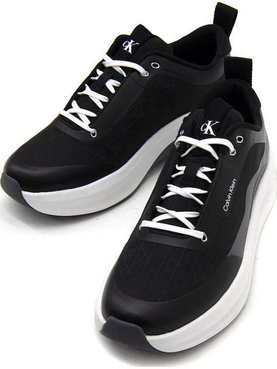 Runner Herren Chunky Sneakers Schwarz