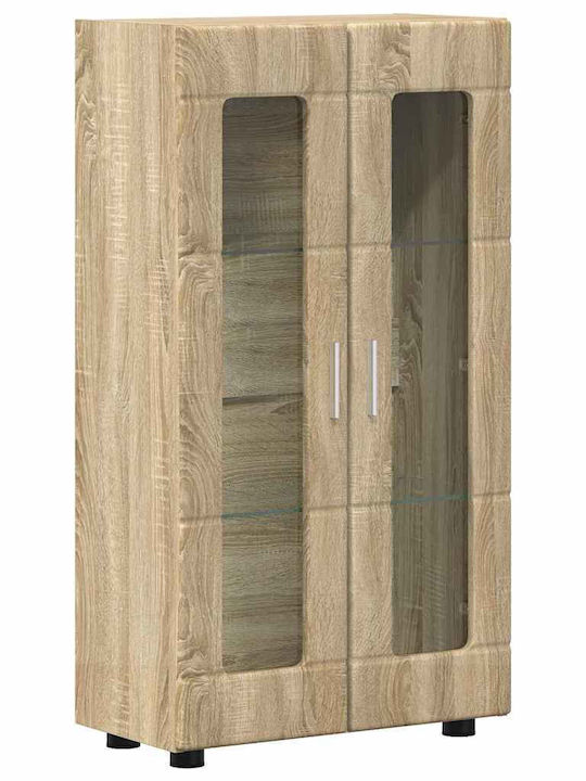Living Room TV Unit Sonoma Oak L55.5xW29xH100cm