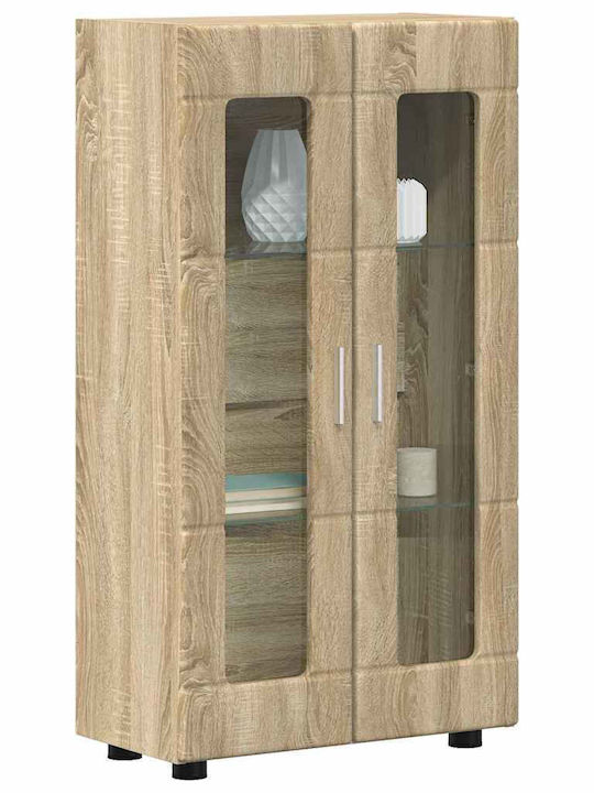 Living Room TV Unit Sonoma Oak L55.5xW29xH100cm