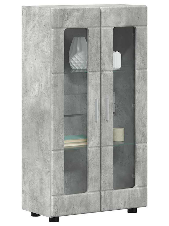 Unitate TV pentru sufragerie Gri L55.5xA29xÎ100cm