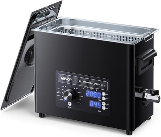 Vevor Ultrasonic Cleaner 6L Inox With Digital Timer