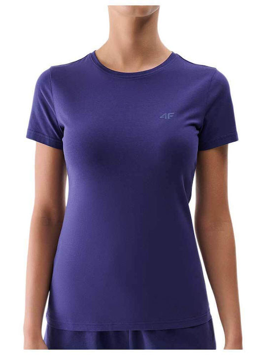 Women's Athletic T-shirt Navy Blue