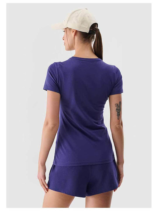 Women's Athletic T-shirt Navy Blue