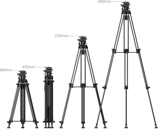 Smallrig 5440 Ad14 Heavy-duty Video Τρίποδο Αλουμινίου