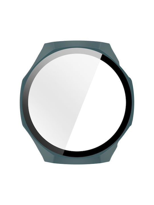 Plastic Case with Glass in Green color for Huawei Watch GT 6 Pro
