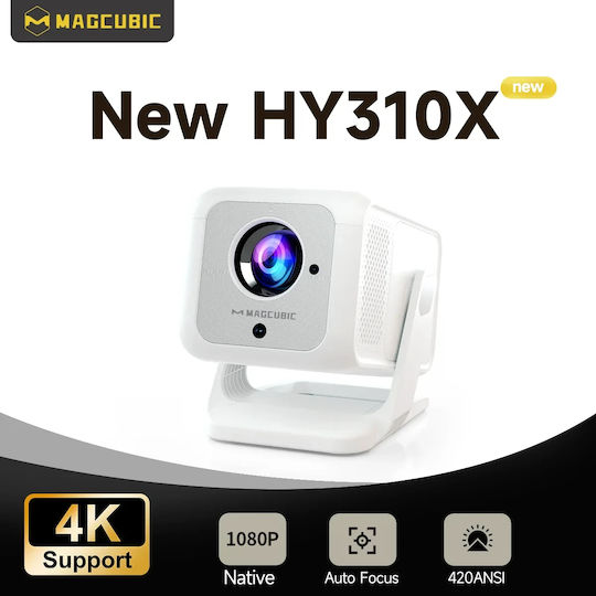 Magcubic HY310X Mini Projector LCD Full HD Λάμπας LED με Wi-Fi και Ενσωματωμένα Ηχεία