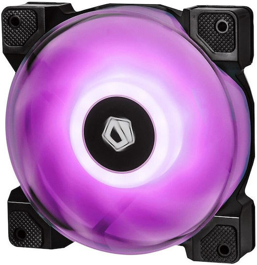 ID-Cooling Ventilator Pentru Carcasă 120mm (56.5cfm) cu Iluminare RGB și Conexiune 4-Pin PWM