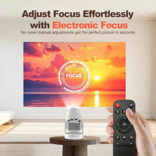 Magcubic HY300-ULTRA Mini Projector LCD με Wi-Fi και Ενσωματωμένα Ηχεία