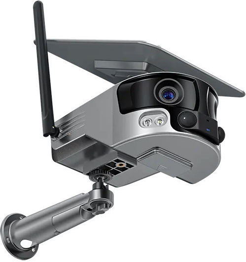 Taggo CAM4KWIDE IP Termică Cameră Duală de Supraveghere Wi-Fi/4G 4K Rezistentă la Apă cu Baterie și Comunicare Bidirecțională