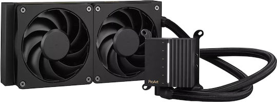 Asus ProArt LC 240 Охлаждане AIO CPU с 2 Вентилатора 120mm и RGB Осветление