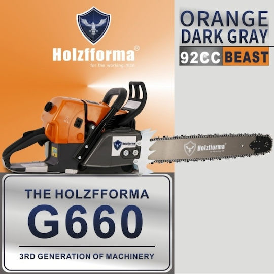 Holzfforma Αλυσοπρίονο Βενζίνης 92cc
