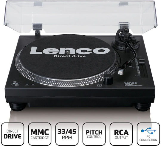 Lenco L-3818BK Pick-Up Negru