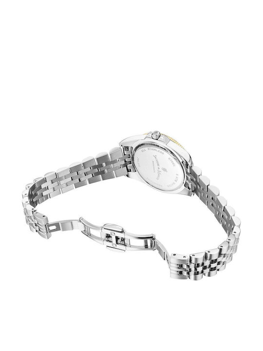 Swiss Women's Watch with Silver Metal Bracelet