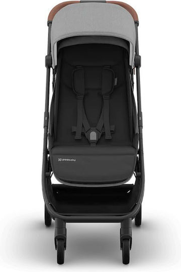 UPPAbaby Minu V3 Καρότσι Μωρού Kατάλληλο για Nεογέννητο Charcoal Melange 7.6kg