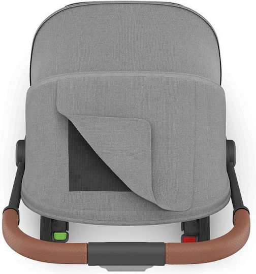 UPPAbaby Minu V3 Καρότσι Μωρού Kατάλληλο για Nεογέννητο Charcoal Melange 7.6kg