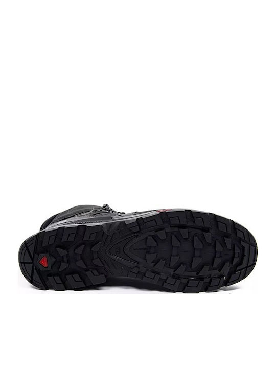 Salomon Quest 4 GTX Men's Hiking Boots Waterproof With Gore-Tex Membrane Magnet / Black / Quarry