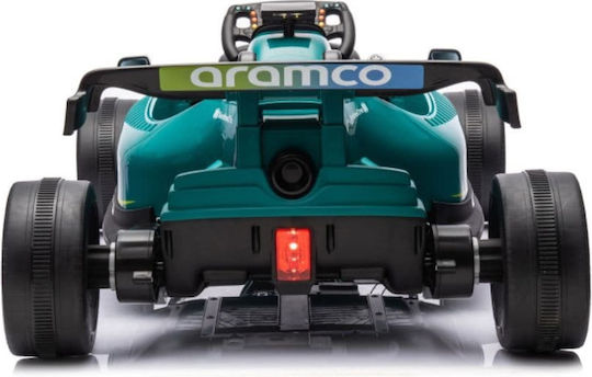 F1 Aston Martin Cu Un Loc Cu Telecomandă Licențiat 24 Volt Albastru Pentru 3+ Ani