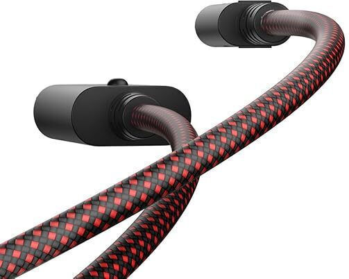 Gamesir Braided USB 2.0 Cable USB-C male - USB-C Red 3m (PJAC10-1)