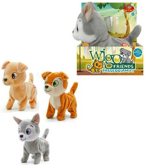 Real Fun Toys Λούτρινο Σκυλάκι με Κίνηση & Ήχο (Διάφορα Σχέδια) 1τμχ