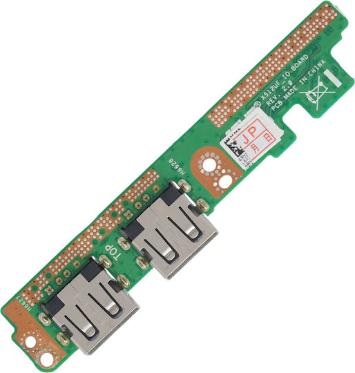 USB Board I O USB I O Board Laptop Asus Vivobook 15 F512UA X512UA X512DK X712DK X512DK-EJ045 S512DK P3500FA 90NB0K80-R10010 90NB0LZ0-R1001 Controller Daughter Board Code 1-BRD293