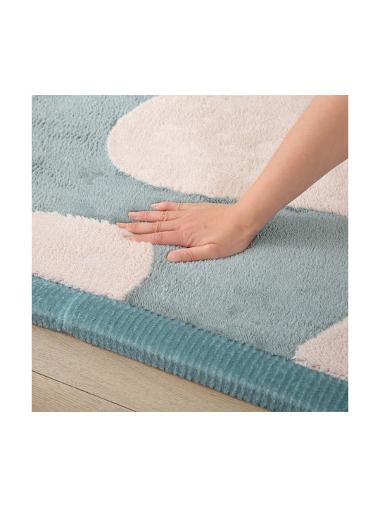 Hakuna Matte Handmade Kids Rug Light Blue 200x150cm Thickness 25mm