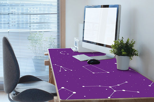 Protecție Pentru Birou Birou De Acasă Cer Înstelat 100x50 Cm