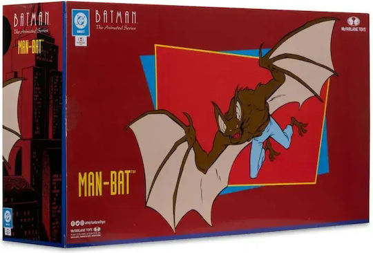Batman Animated Series Dc Direct Man-Bat Detective Comics #400 Gold Label Action Figure 15cm