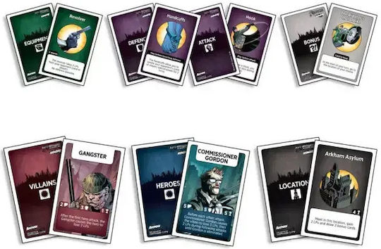 Board Game Batman - The Savior of Gotham City for 2-8 Players 8+ Years Old (EN) Topi Games