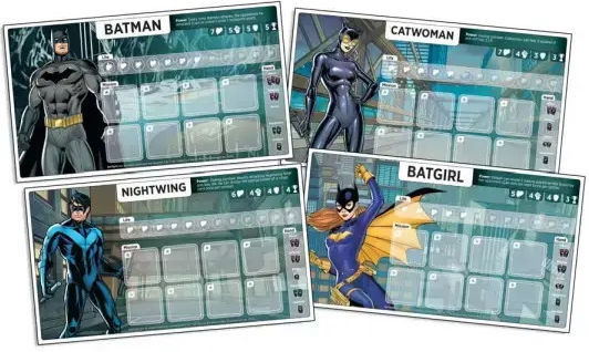 Board Game Batman - The Savior of Gotham City for 2-8 Players 8+ Years Old (EN) Topi Games