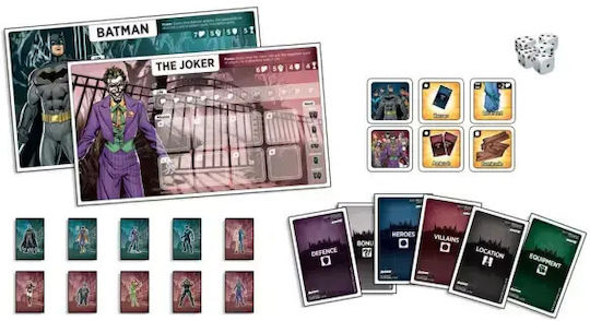 Board Game Batman - The Savior of Gotham City for 2-8 Players 8+ Years Old (EN) Topi Games