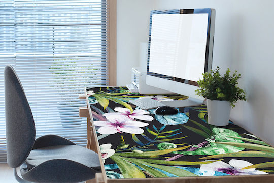 Protecție Pentru Suprafața Tastatură & Mouse Albastru Cameleon 90x45 Cm