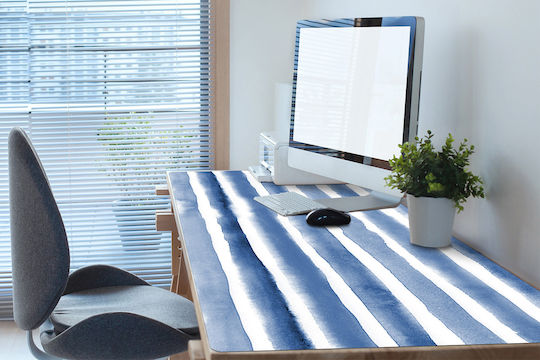 Σουμέν Γραφείου Home Office Πληκτρολόγιο Ποντίκι Υδατοχρώματα 100x50 Cm