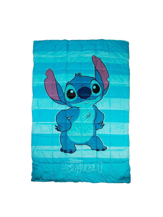 Disney Παιδικό Κουβερτοπάπλωμα Μονό Lilo & Stitch 160x250εκ.