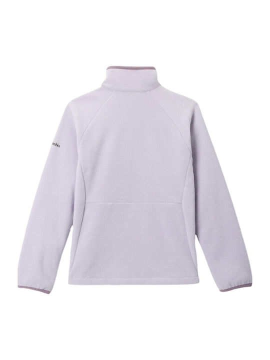 Kinderstrickjacke Fleece Lavender Pearl, Shale Purple Fast Trek