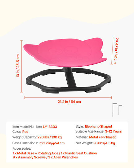 Stuhl Rosa 1Stück