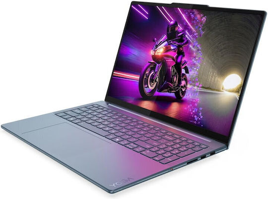 Lenovo Yoga Pro 9 16IAH10 16" OLED 120Hz (Ultra 7-255H/64GB/2TB SSD/GeForce RTX 5070/W11 Home) Albastru Cosmic (Tastatură Engleză Internațională)
