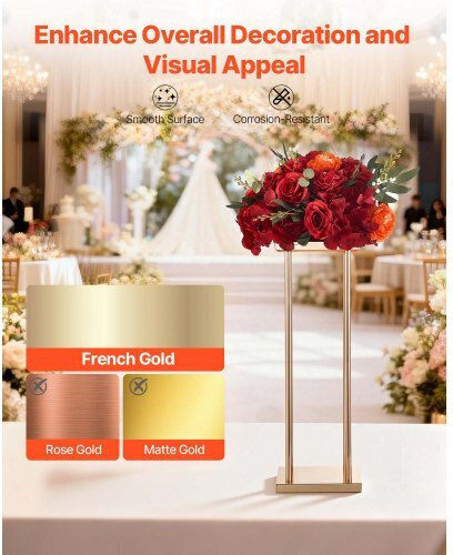 Vevor Wedding Decoration from Metal 10pcs 60cm
