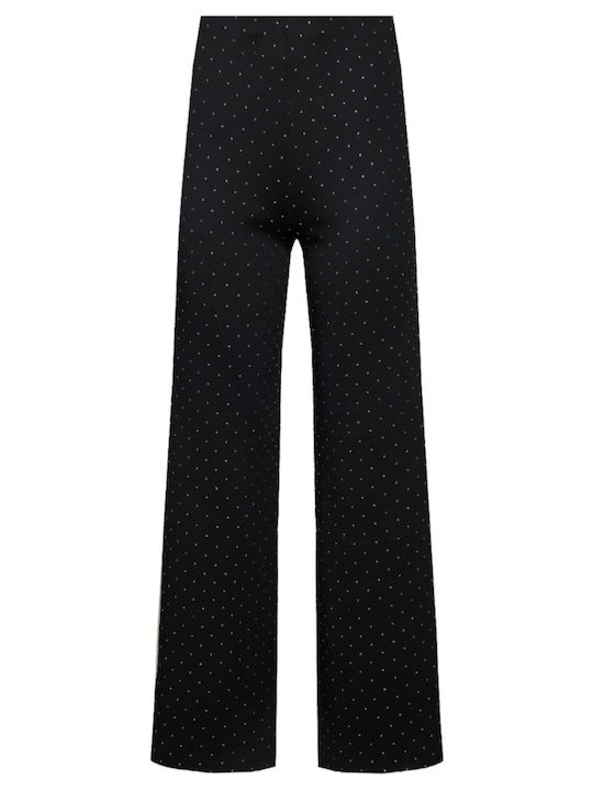 Women's Fabric Trousers Black