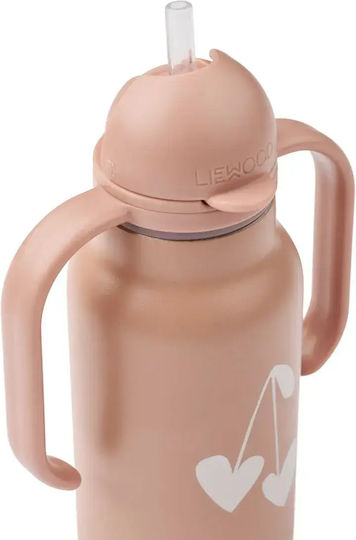 Water Bottle Thermos Handles 250ml Kimmie Sweethearts Pale Tuscany Liewood