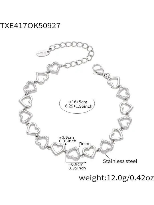 Damentäler Lederarmband