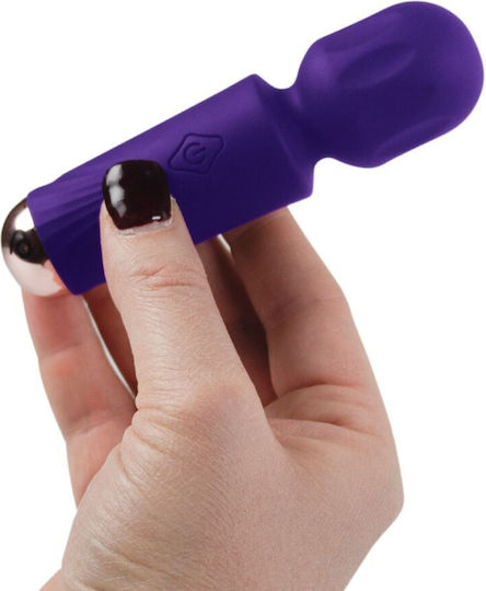 Rocks Off Mini Wand Vibrator Massage Purple