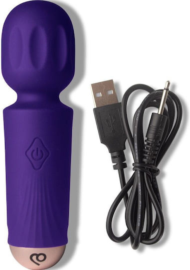 Rocks Off Mini Wand Vibrator Massage Purple