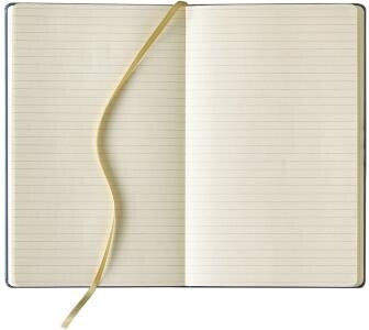 THeofylaktos Ivory Notebook Ruled Red