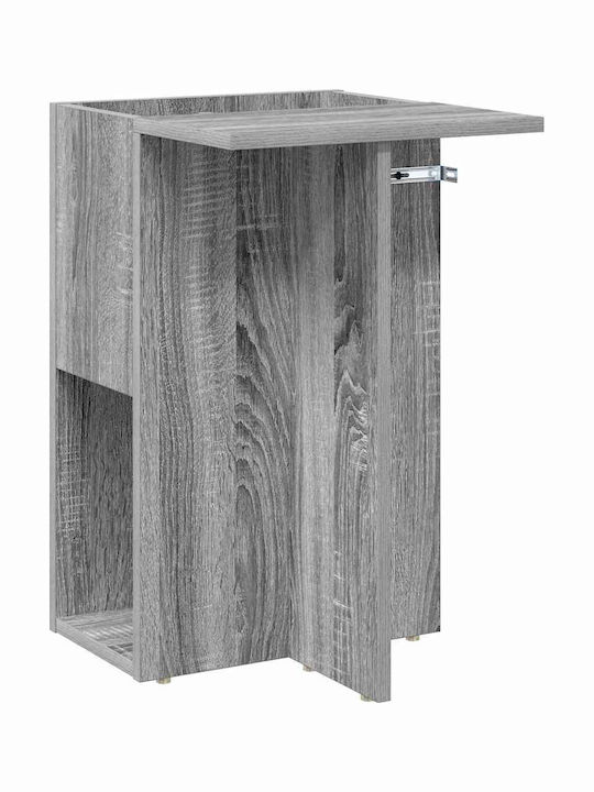 Wohnzimmer TV-Einheit Gray Sonoma, Gray L35xB40xH55cm