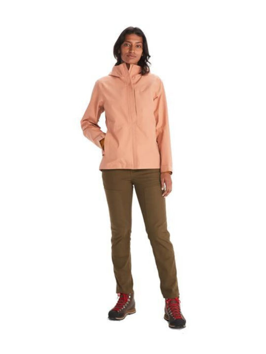 Minimalist Women's Lifestyle Jacket for Winter Pink
