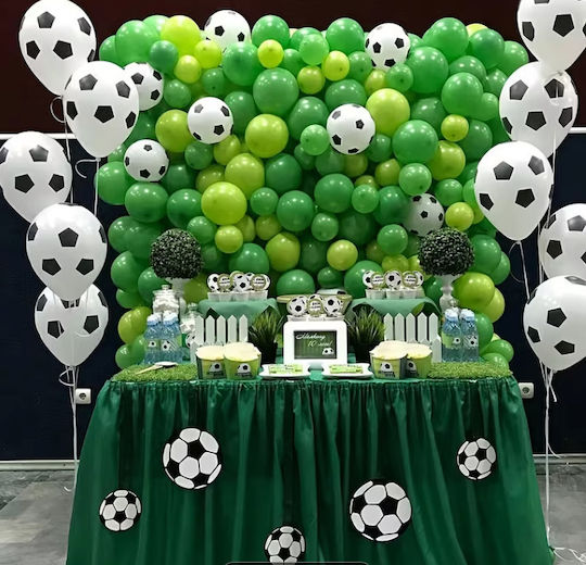 Satz 12 Große Luftballons Thema Fußballball