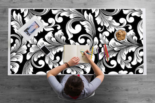 Tulup Schreibtischunterlagen Dekorative Schutzmatte Home Office Altes Muster 120x60 cm