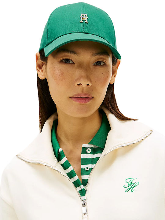 Tommy Hilfiger Elevated Chic Cap Pentru Femei Verde Aw0aw17631-l4f