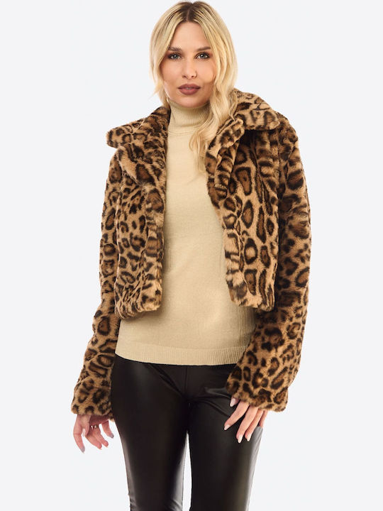 Women's Short Fur Black