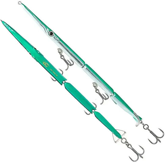 Τεχνητό Jack Fin Stylo Jointed 150 Silver Bait